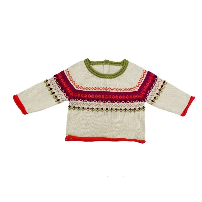 
Wholesale Winter cute Baby Girls Multi Color Pullover Children Sweaters  (1600135633981)