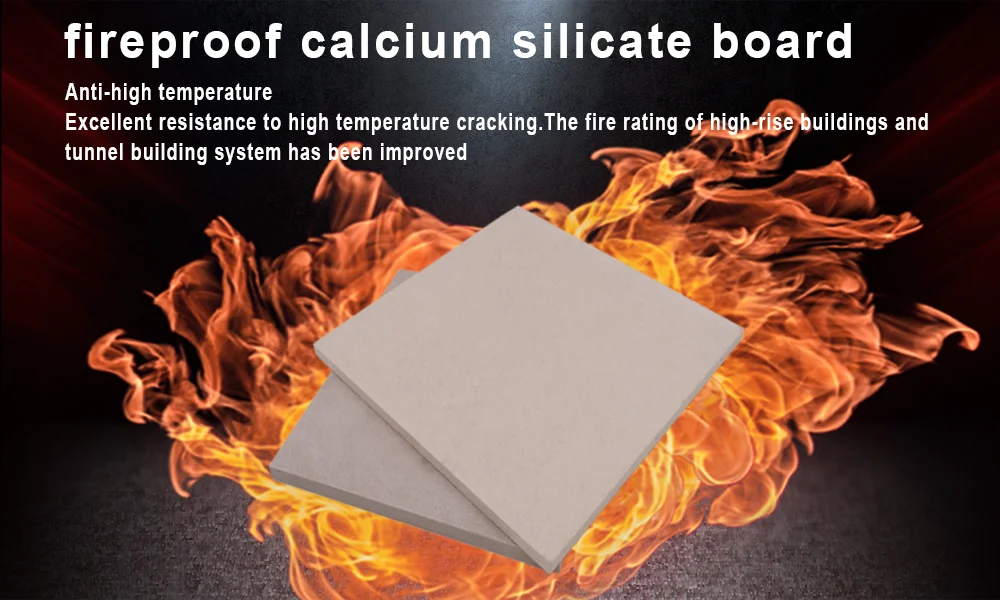 
120min fire rated 12mm board calcium silicate interior partition panel 