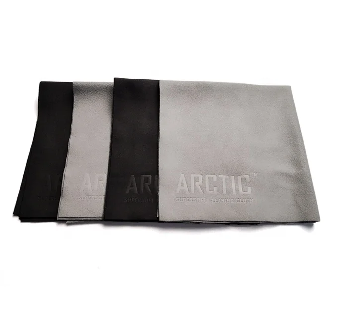 30X30cm Suede Microfibre Towel With Embossed Logo