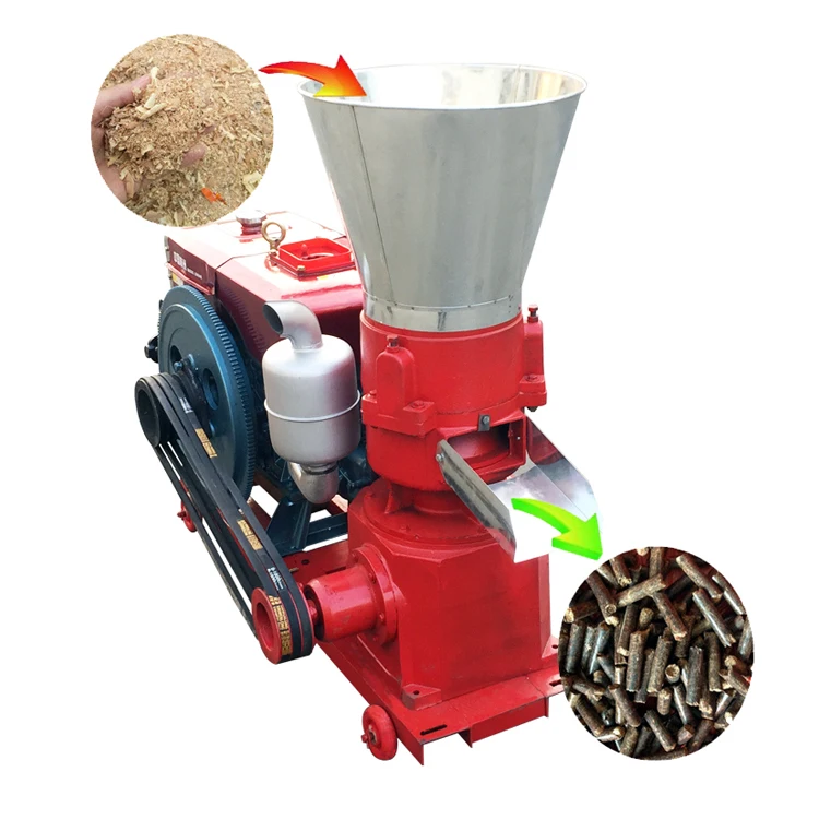 high efficiency Making wood sawdust feed pellets biomass pellet machine sawdust granulator