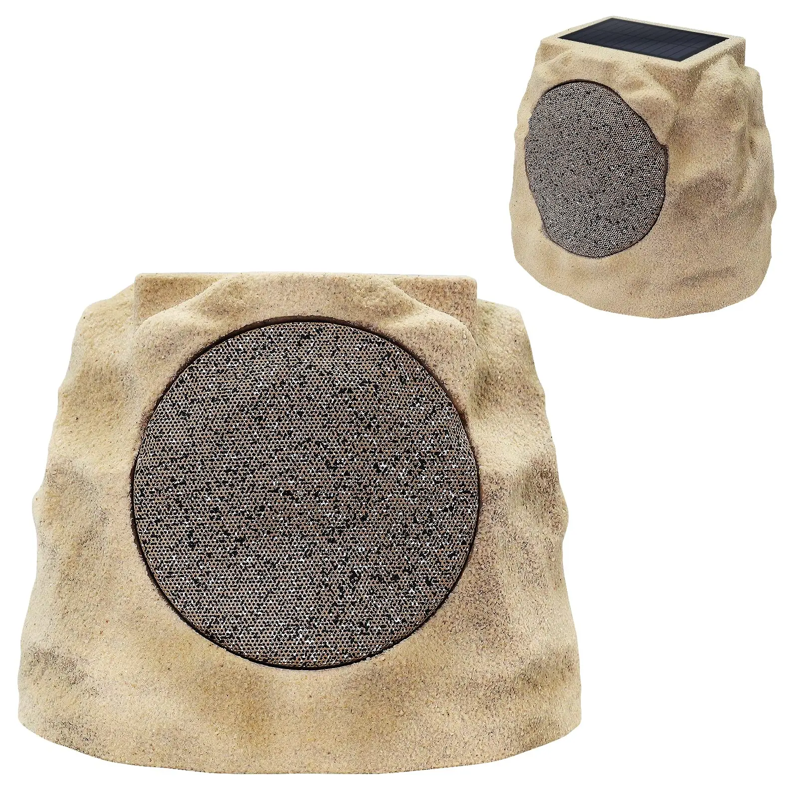 High Quality Portable Solar-Powered Wireless Bluetooth 5.0 Speaker Weatherproof for Outdoor Trips & Grass Use for Rock Climbing