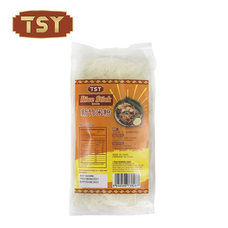 TSY Food Suitable to Vegetarian Gluten Free Vermicelli Bulk Rice Sticks Thin Wholesale Vietnam Rice Stick Noodles