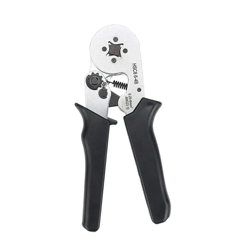 0.25-6mm2 23-10AWG HSC86-4B Mechanical Square crimping type pliers  Cord End Sleeve and Wire Ferrules Crimper
