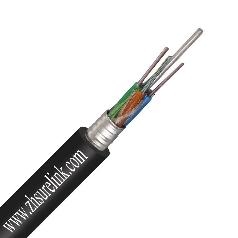 Outdoor Aerial Single Mode G652D 1 2 4 6 12 24 core Fiber Optic cable with two FRP gyfxtby FTTH flat drop cable
