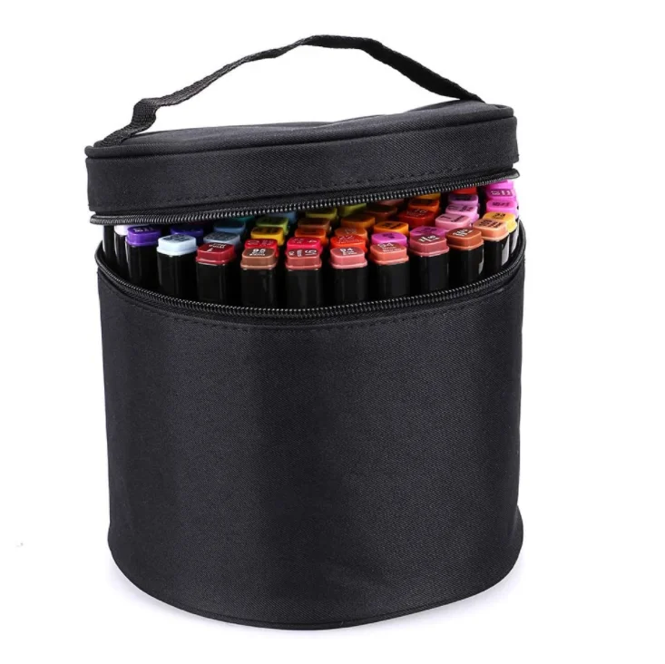 Marker Pen Case Holder for 120 Markers Organizer Storage Carrying Bag