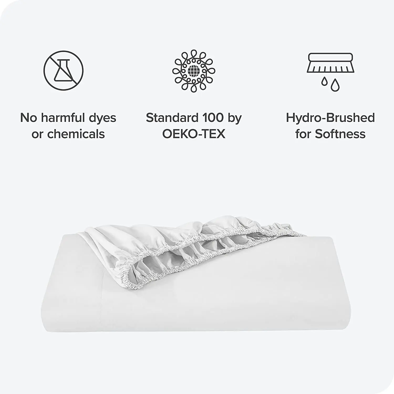 Factory Custom Bed Linens 1800 Thread Count Microfiber Fitted Sheets extra Deep Pocket Fitted Bedsheets