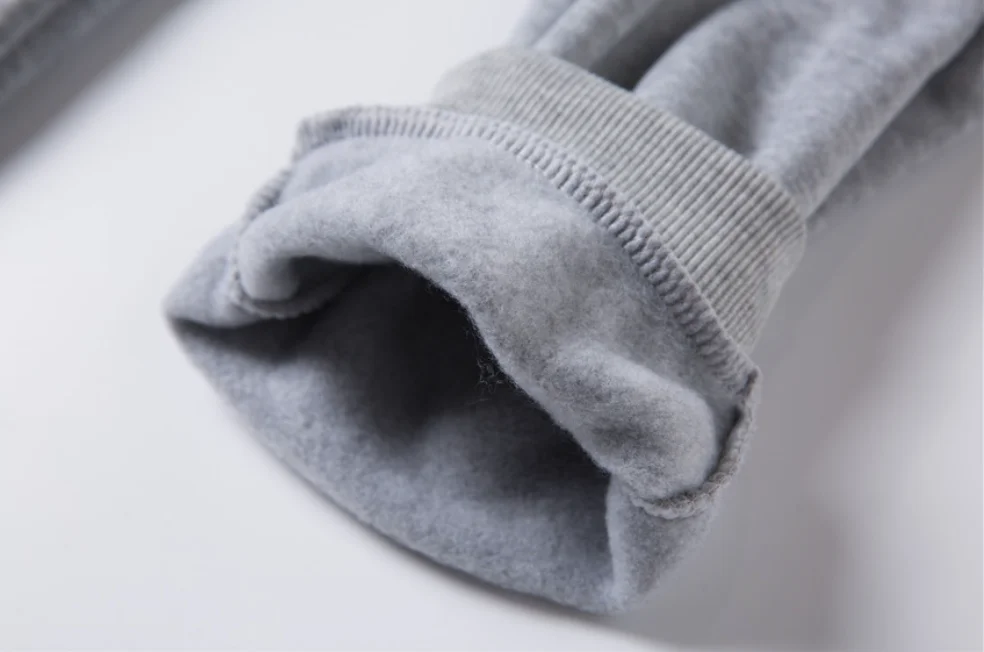 High quality sublimation blanks hoodie set thick fleece cotton 100% polyester Custom logo sweatpants and hoodies set for men