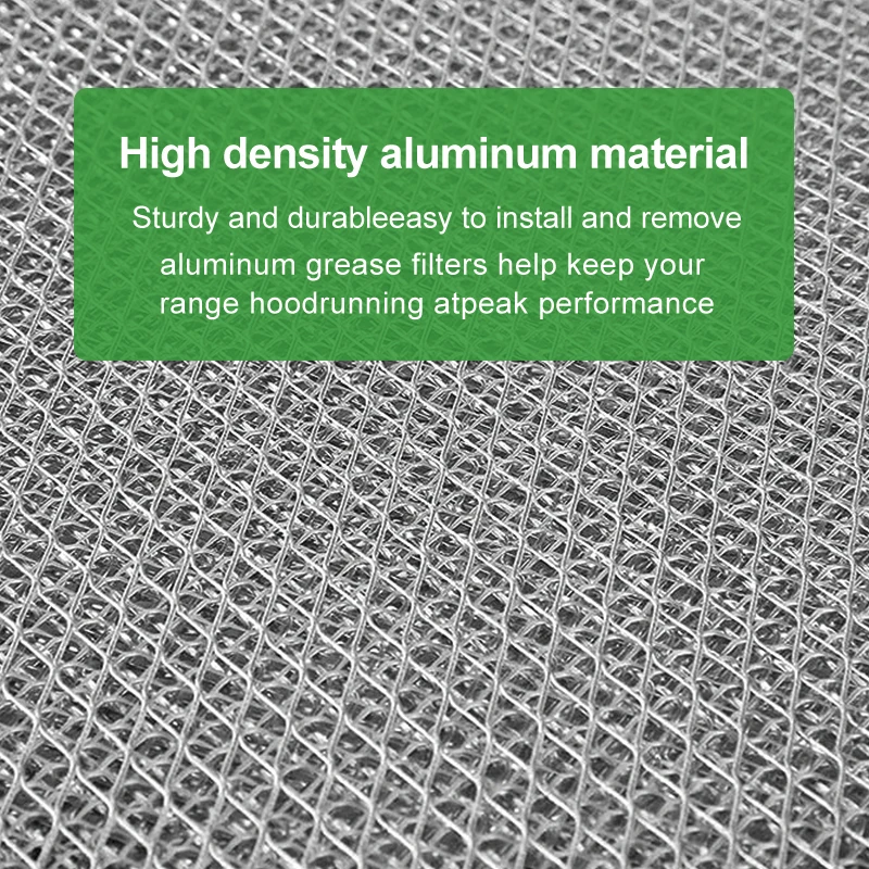 Custom 19.5 x 19.5 inch aire range hood inserts filter for kitchen range hood  Replacement Mesh filter