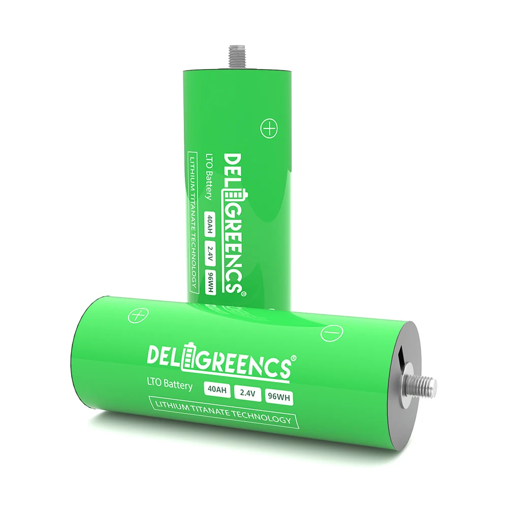 Hot selling Deligreen New Grade A Rechargeable LTO 2.3V 24Ah 40Ah Lithium Titanate Battery For Electric car/Boat/wheelchair