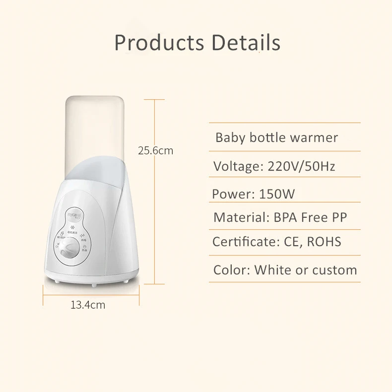 Hot-Selling Electric Baby Bottle Warmer Bottle Steam Sterilizer Multifunction Portable Baby Bottle Warmers