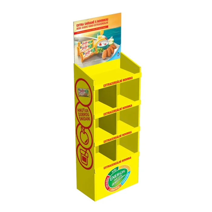 HOT Free New Custom Design High Quality Promotion Recyclable Drink Cardboard Display