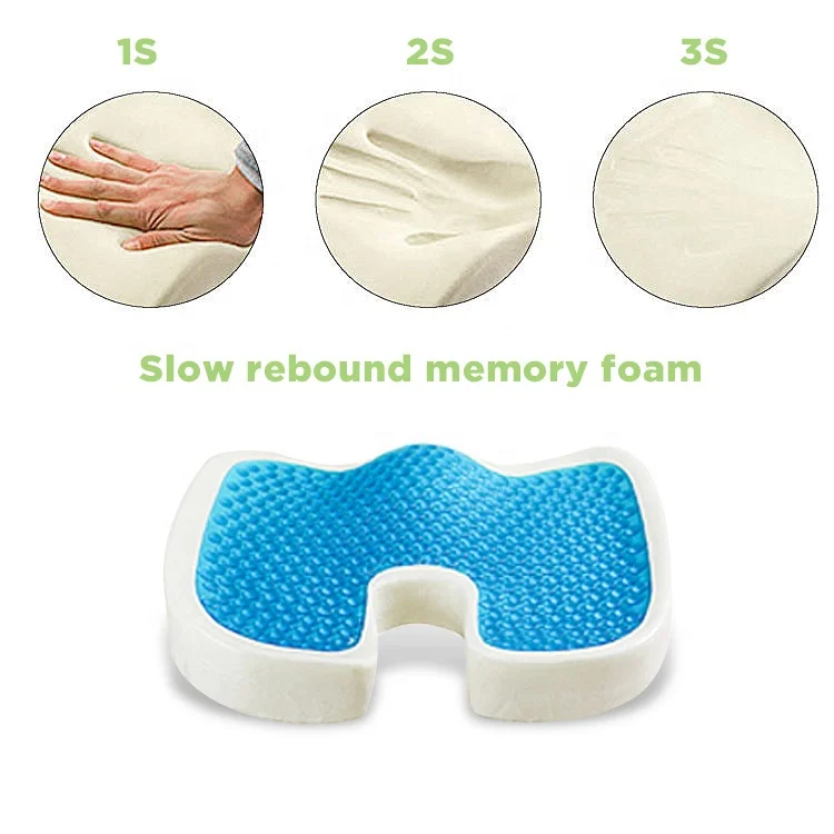 Union Win Coccyx Orthopedic Memory Foam Seat Cushion