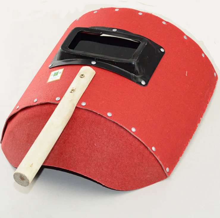 Semi-automatic Red Cheap Portable Industry Welding Safety Handheld Welding Mask