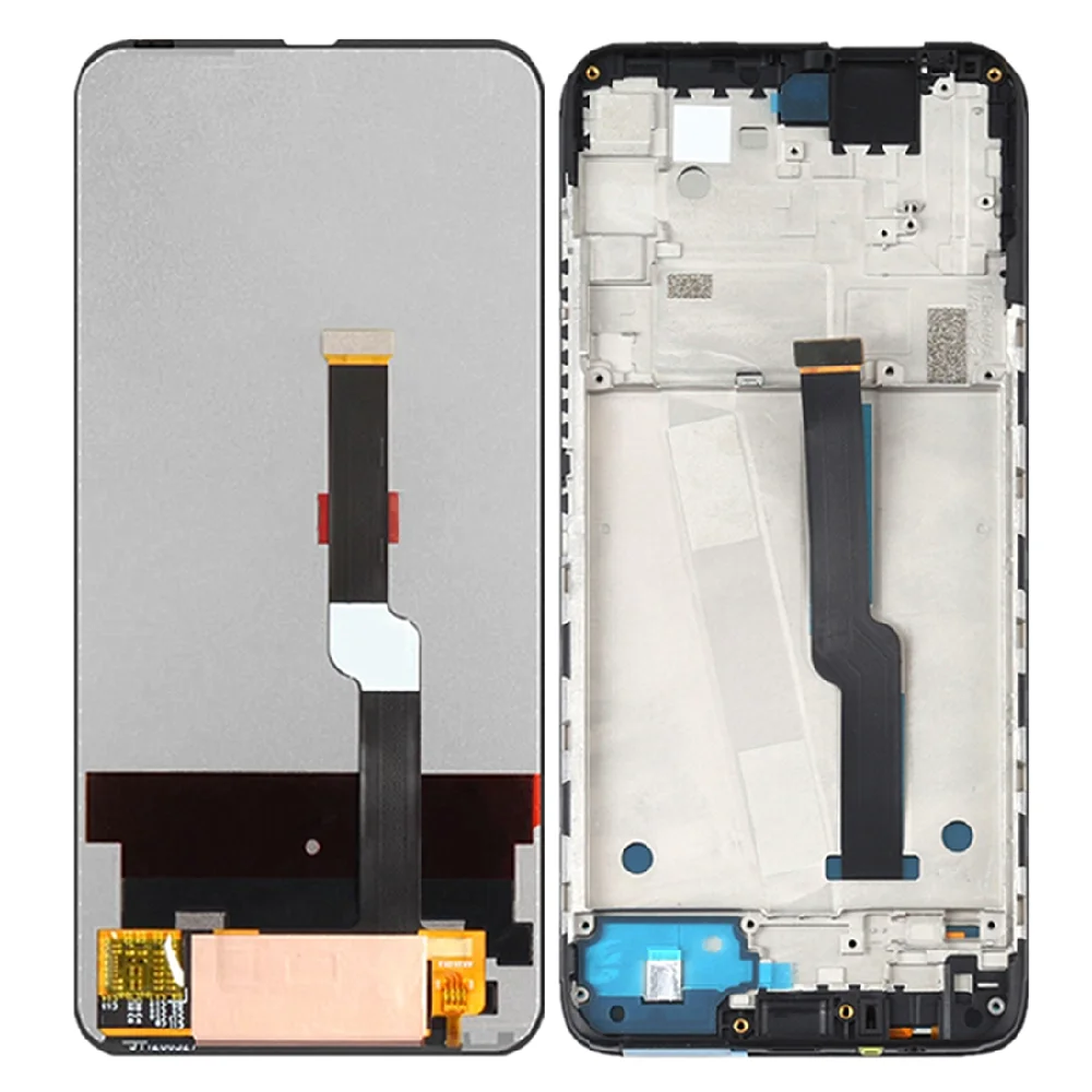 Original For Motorola Moto One Fusion Plus LCD Display Touch Screen Digitizer Assembly With Frame Phone Pantalla One Fusion +