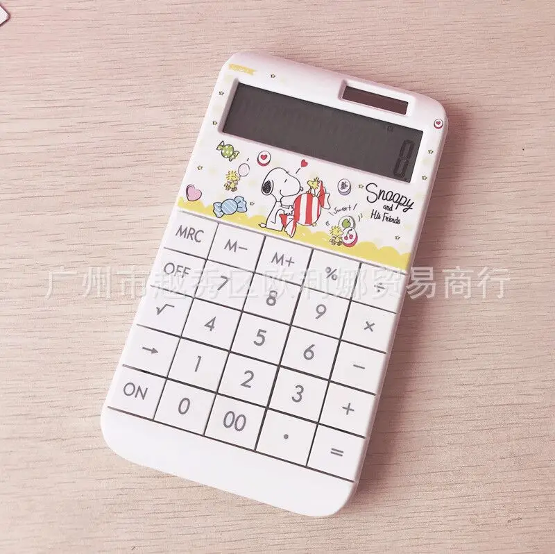 New Cartoon Cute Kuromi Stitch Calculator Student Supplies Lady Kids Gift