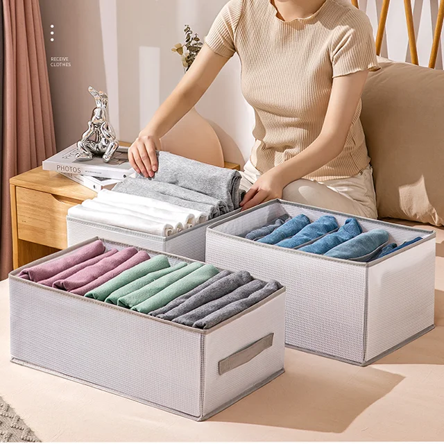 2023 Latest Mesh Lingerie Large Bra Wardrobe Closet Organizer Foldable Pvc Material Storage Box Wardrobe Clothes 0rganizer