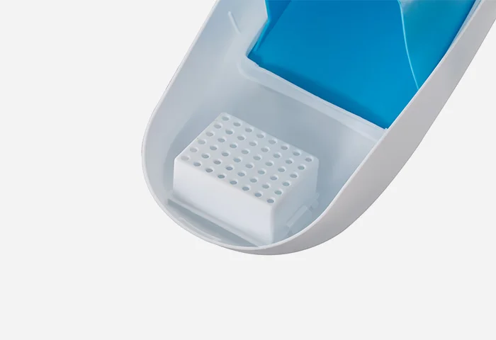 18 L Slim Plastic Hygiene Bin with Foot Pedal Commercial Grade Step-On Waste Bin for Washing Room
