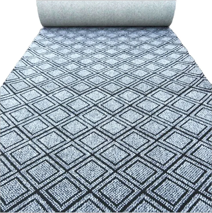 Wholesale cheap high quality anti-slip floor double colors jacquard carpet