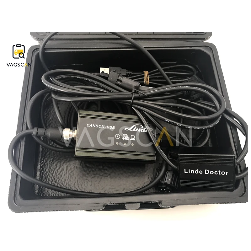 T420 laptop with Diesel forklift truck diagnostic scanner for linde canbox linde doctor pathfinder software