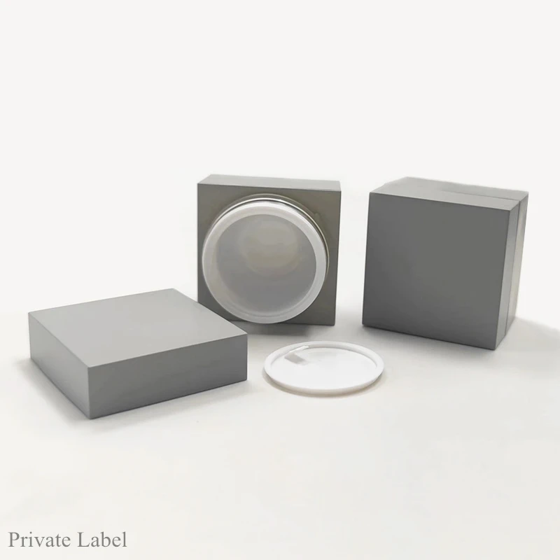 Square Setting Pomade Styling Private Label Soap Fix Re-growth Brow Freeze Vegan Eyebrow Wax Brow Gel Empty Package Jar