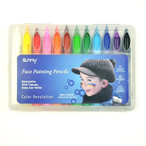 oil base face paint crayon set for party and Halloween