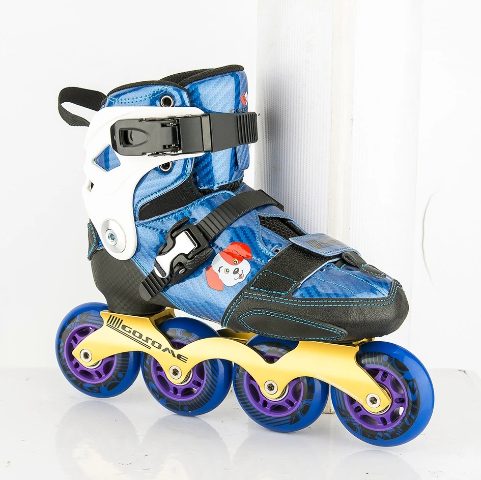 Gosome GX-1602B inline speed skates for kids and children freestyle slalom skate
