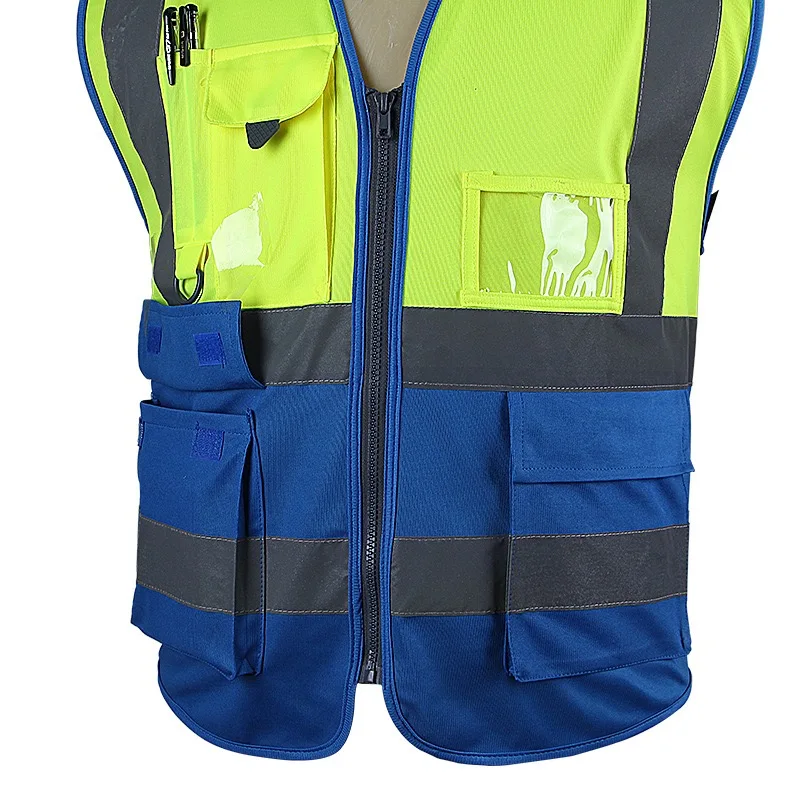 Hot sale colour fashion design best price safety vest working clothes