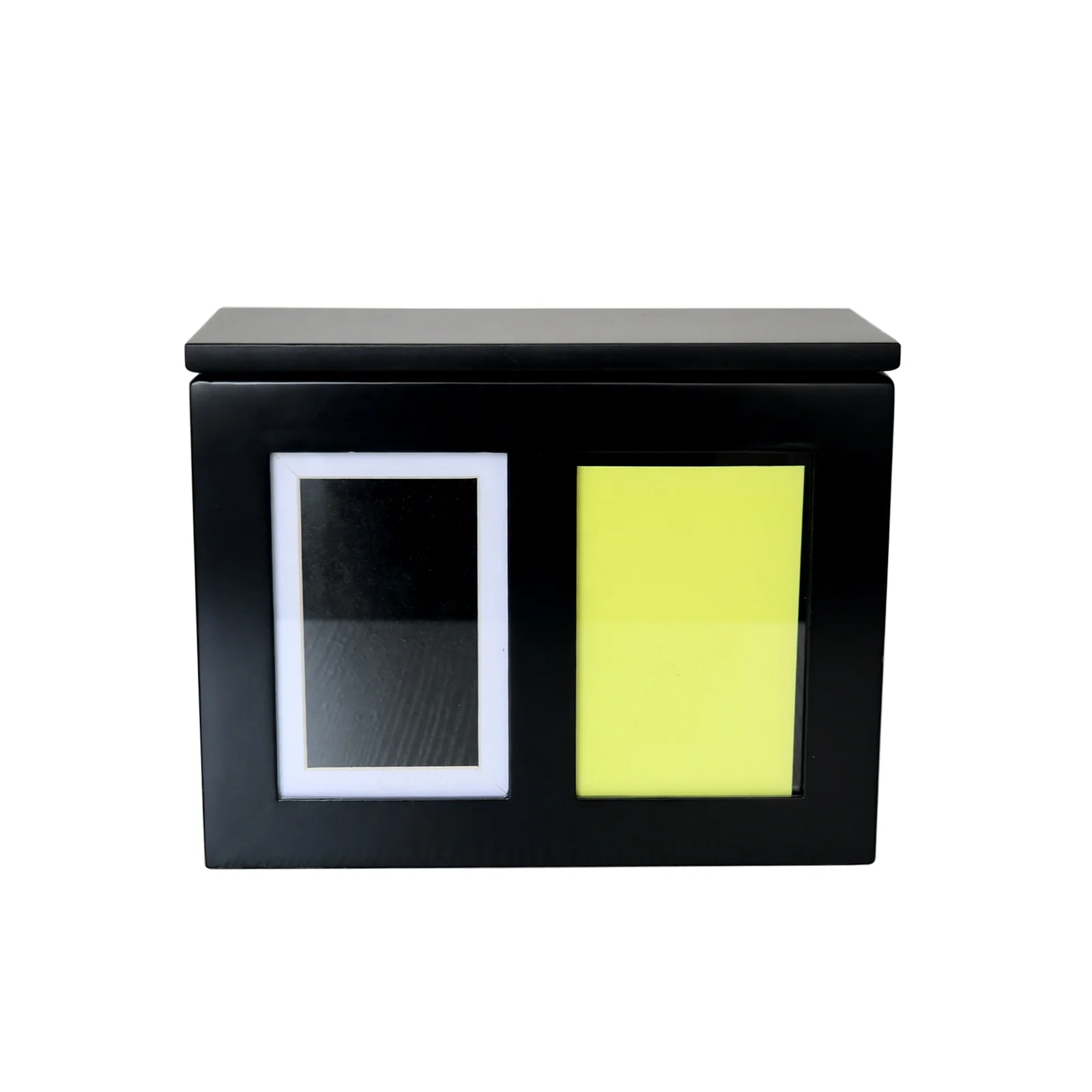 Dog urn pet urns for ashes wooden frame box glass photo frame