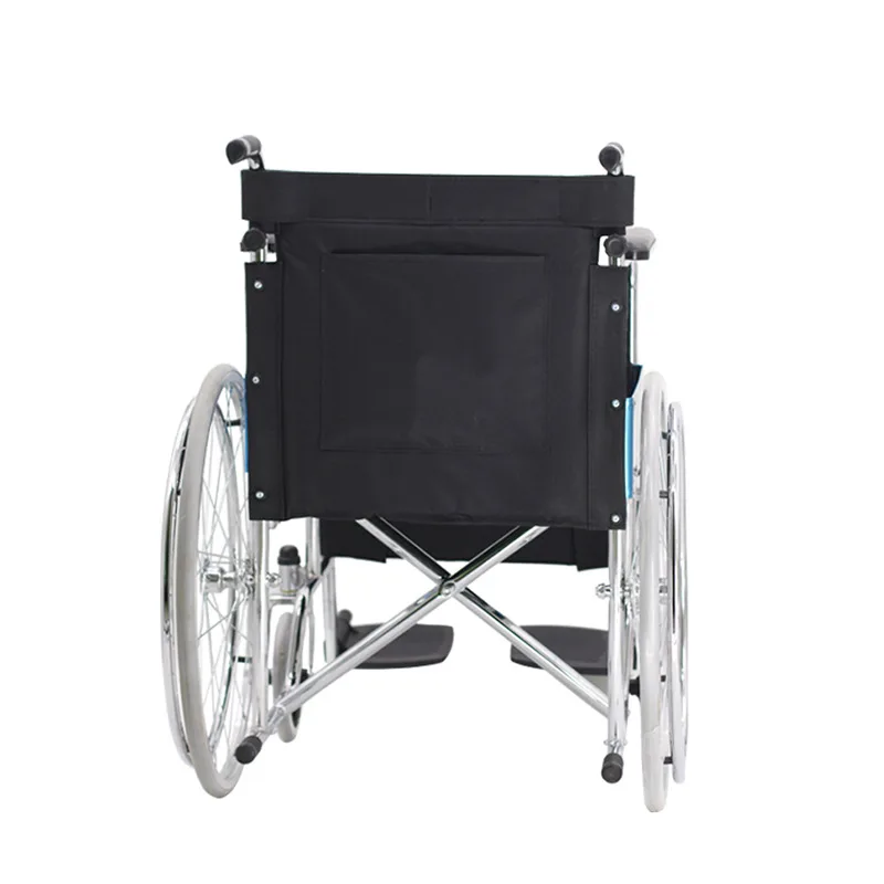 Cheap Price Factory sale 809 steel wheelchair manual  lightweight folding wheelchair Price