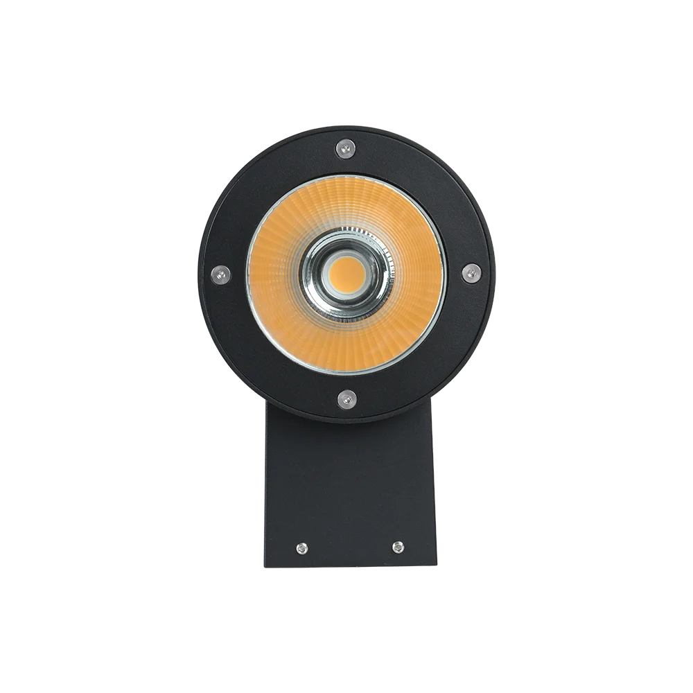 Modern aluminum circular waterproof LED outdoor wall lamp balcony hotel outdoor wall lamp project