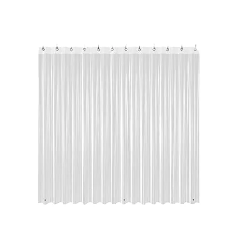Transparent Plastic Anti-Smoke Shielding Water Curtain Light-Transmitting Shower Kitchen Partition Door Water proof