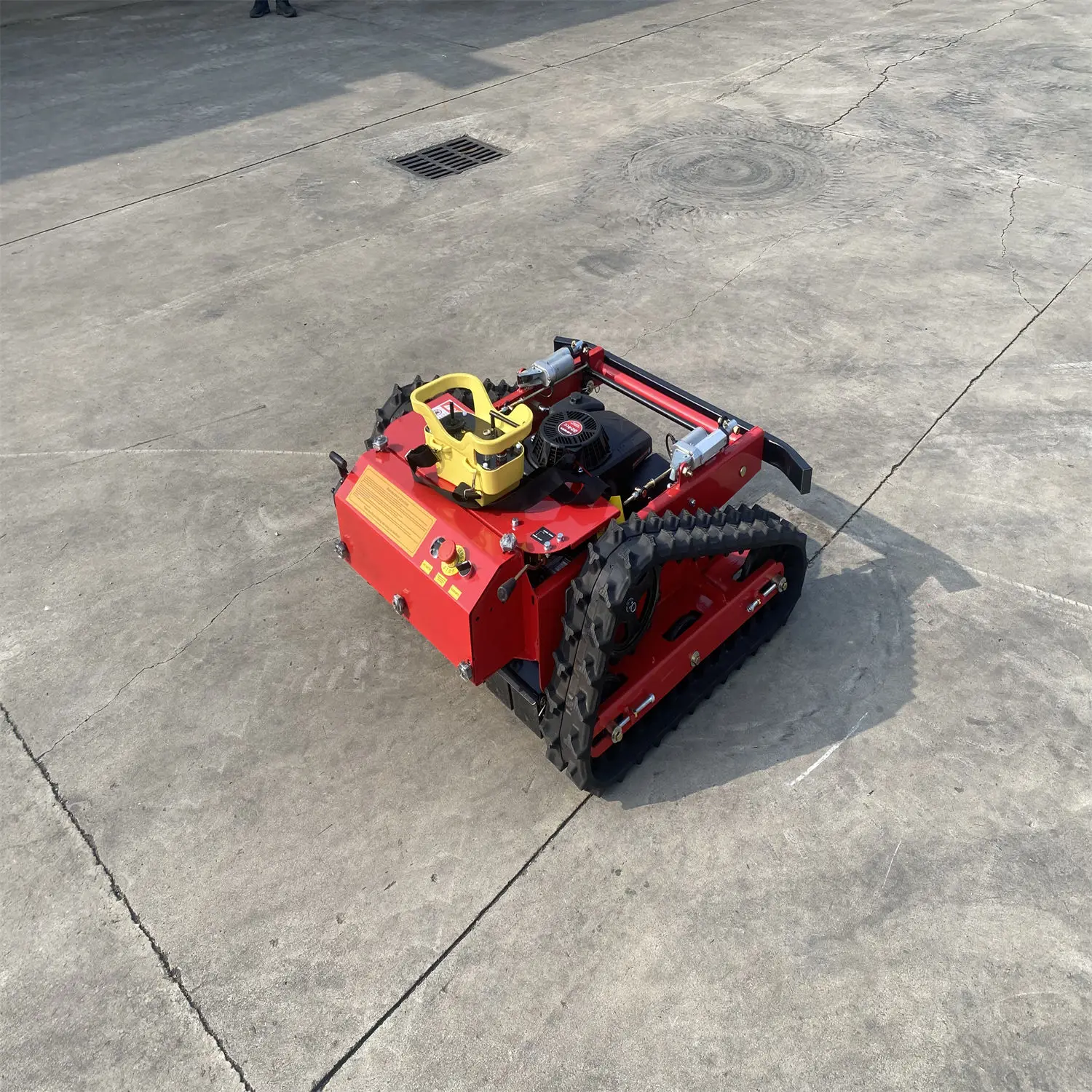 Farm Robotic Flail Grass Cutter Tractor Remote Control Electric Lawn Mower gasoline mower