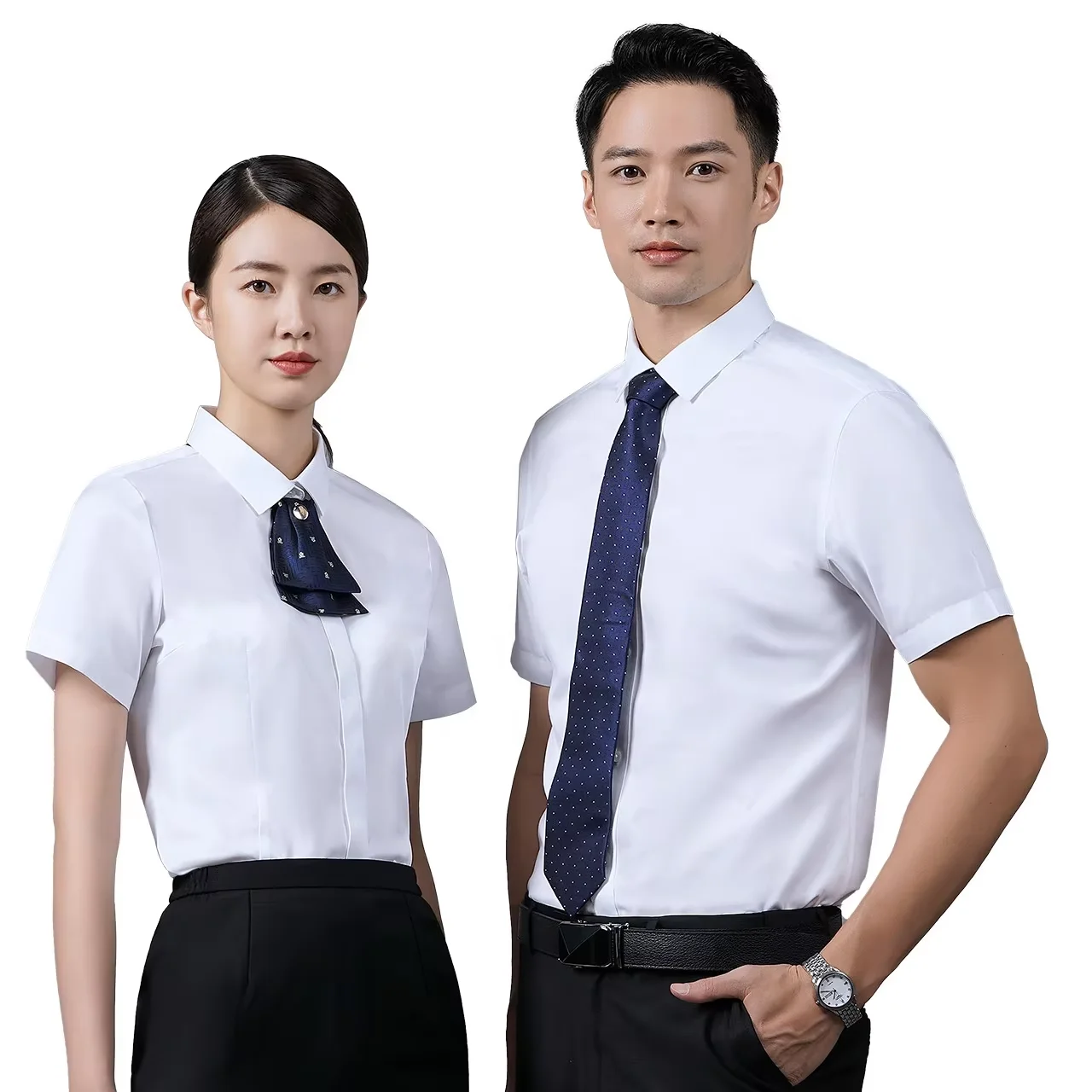 High-End Summer Silk Short-Sleeved Top for Men Formal Dress Brand Comfortable and Stylish Easy to Match Casual Style