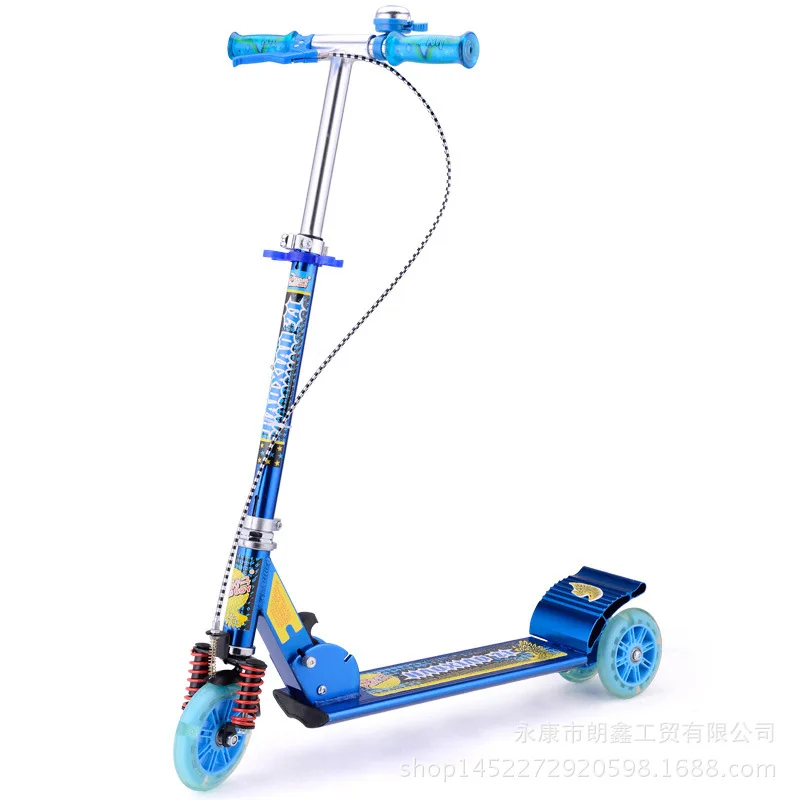 Best Price Comfortable Handlebar Foldable Hand Rear Brake Kick Foot Kids Scooters For Gifts to Children