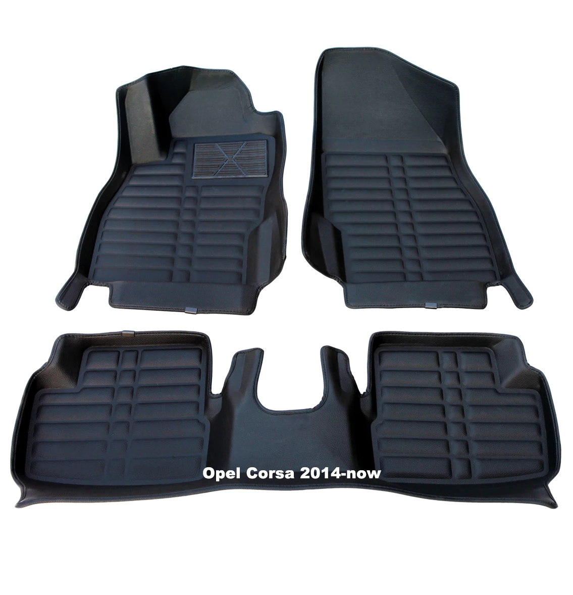 D Grey Beige Color For Choice Car Full Set Rubber Material Auto Floor Mats For Suzuki Jimmy For Opel Corsa B
