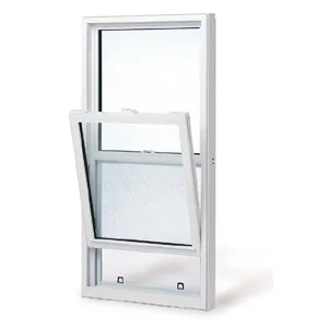 American Style Vertical Slide Vinyl PVC UPVC Single Hung Window Hung Window