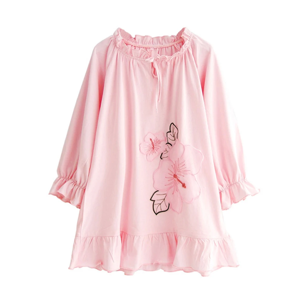What&why Baby Girl Luxury Sleeping Dress Child Stylish Embroidery Clothing Child European Style Wear Little Girl Boutique dress