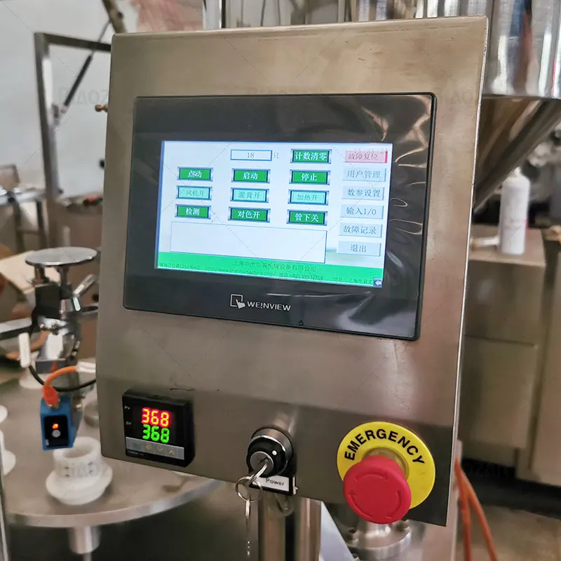 Semi-Automatic Filler and Sealer to Fill Products in Cylindrical Metal / Laminate / Plastic Tubes and Close Tubes