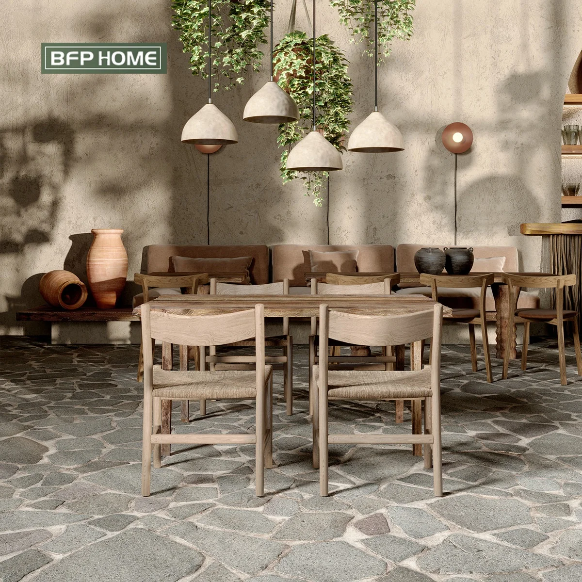 BFP Home One Stop Restaurant Furniture Project  Fit Out Customized Bed Living Room Sofa Set FF&E Project