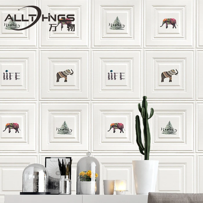 Foam Wallpaper PE * Simple Widgets Elastic Modern DIY Home Decor Brick Self Adhesive 3D 70*77*5mm Multicolor XPE Foam Matt