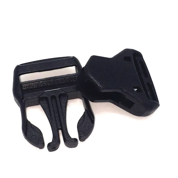 School Bag Accessories Parts Adjustable POM Plastic Quick Side Release Backpack Buckle Clip
