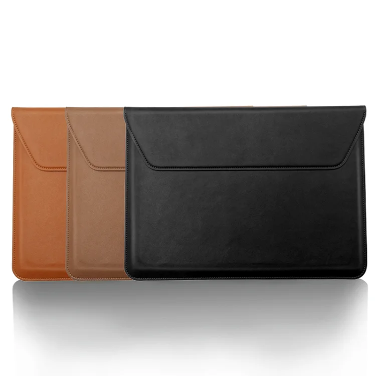 
High quality handmade protective genuine leather laptop case for ipad 