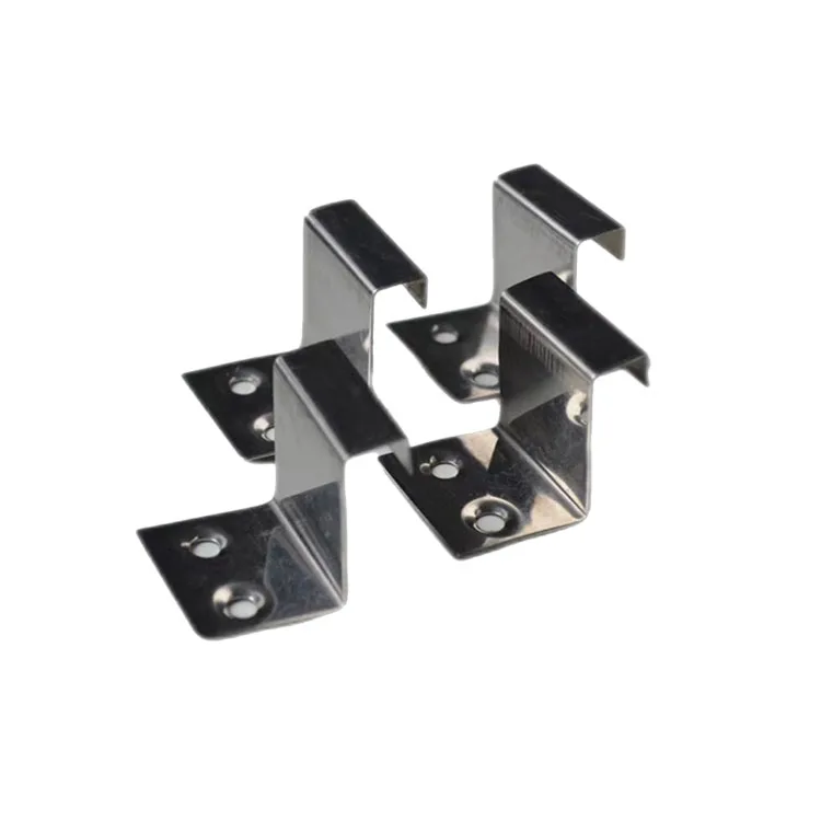 Custom Spring Fixed Clips Metal Stamping Bending Stainless Spring Steel Standing Seam Metal Roof Clips