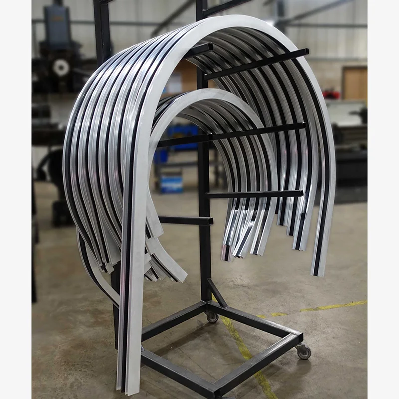 custom sheet metal fabrication bending aluminum pipe and tube cnc channel profile machining service