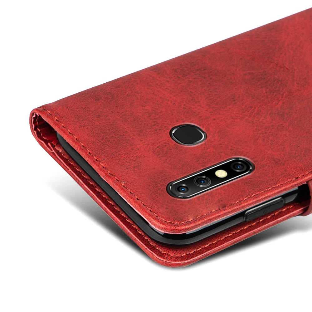  Роскошный деловой кожаный чехол для Infinix Hot 8 7 S4 6 Pro 6X Smart 3 plus 4 2 Note 5 stylus zero