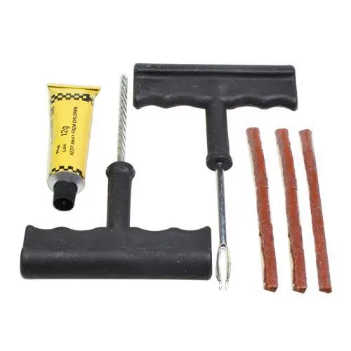 Tubeless Tire Repair Strings Rubber Strips, Tire Repair Plugs for Cars