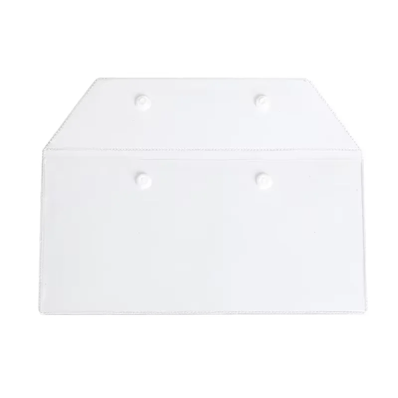 Custom Logo Pvc Eva Poly Apparel Bag Plastic Button Packaging Stationery Bag For Phones Keys