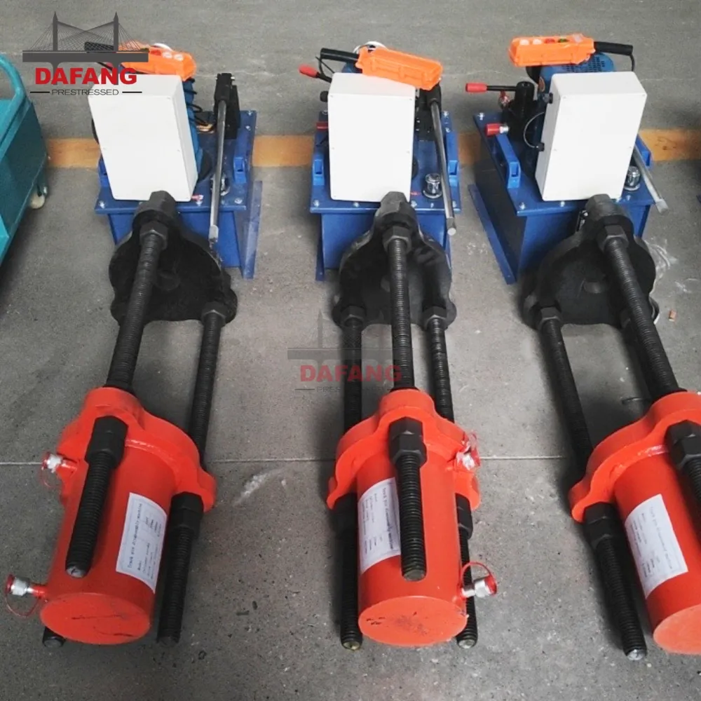 150T Screw Type Manual Portable Hydraulic Track Link Press Machine Track Pin Pusher