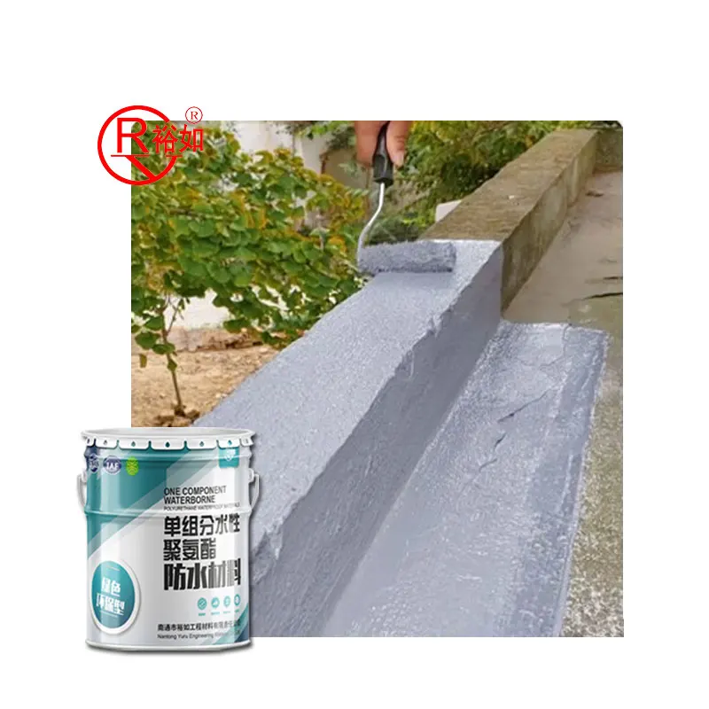 Yu Ru Factory Sale Waterproofing Materials Polyurethane Waterproof Roof Coating