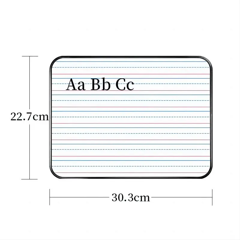 Portable Magnetic Small Dry Erase White Board  Personal Whiteboard for Kids